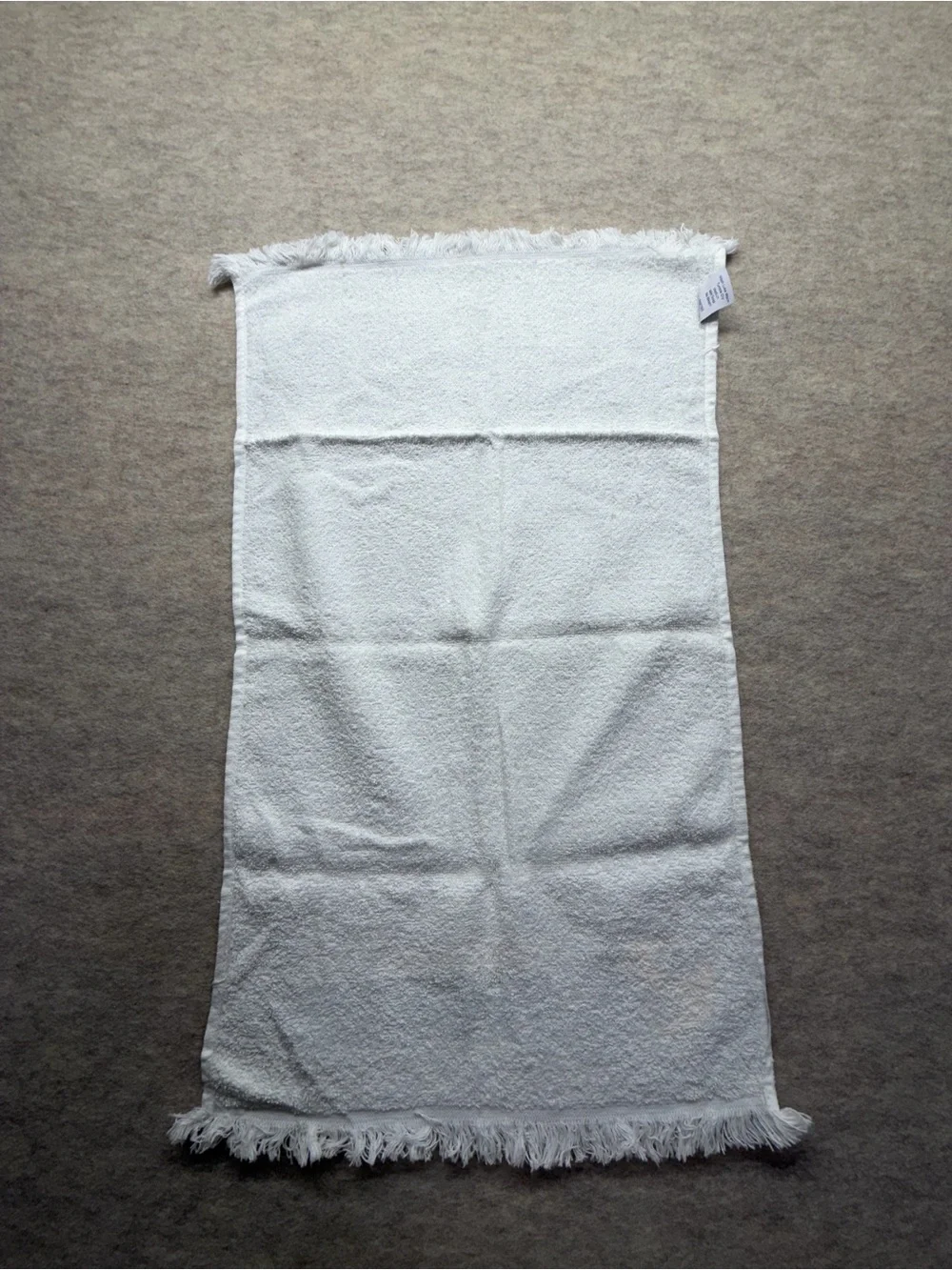 Vintage Green Bay Packers White Logo Hand Towel